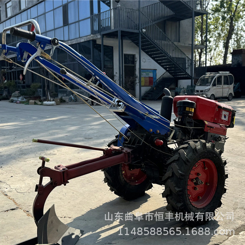 旋耕松土耕地机手扶小型新式农用耕种机械/微耕机/开