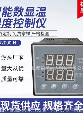 厂家推荐 CX2000-B智能数显温湿度控制仪 智能温湿度调节控制器