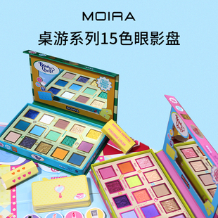 Moira Beauty Quest棋盘游戏桌游系列15色彩色眼影盘