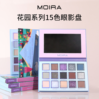 Moira Blooming花园系列15色眼影盘
