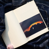 创意送礼 将天空收藏进书里 八张 云朵文艺书签学生用 天空市集