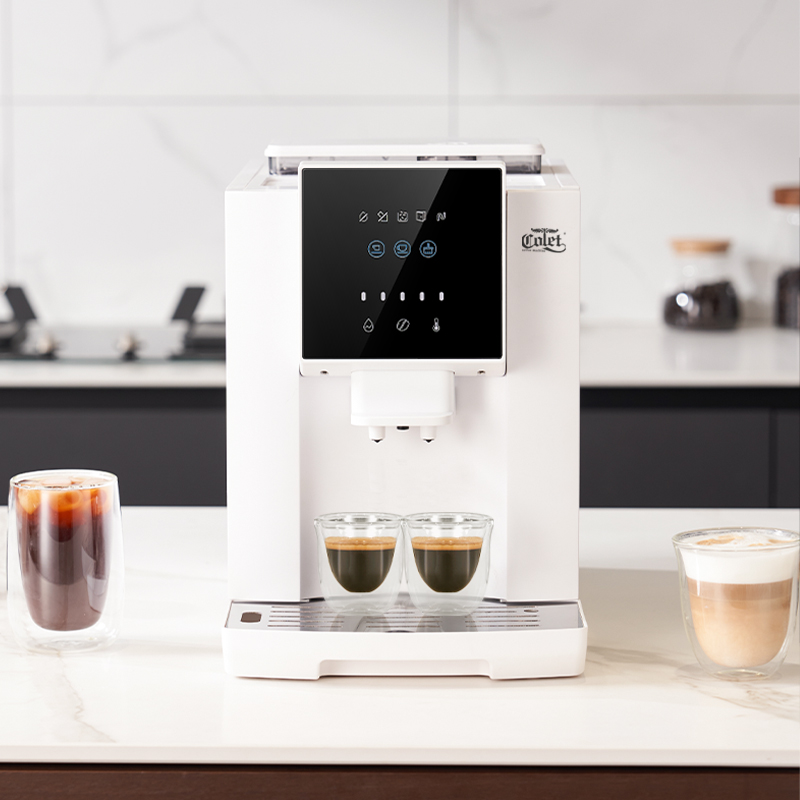 卡伦特全自动办公室研磨一体家用美式浓缩意式现磨萃取小型咖啡机