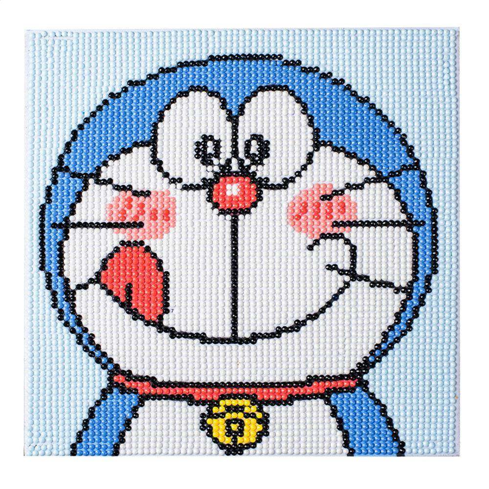 钻石画满钻钻石画粘贴钻石画材料包实木绷框工具儿童DIY手工礼物