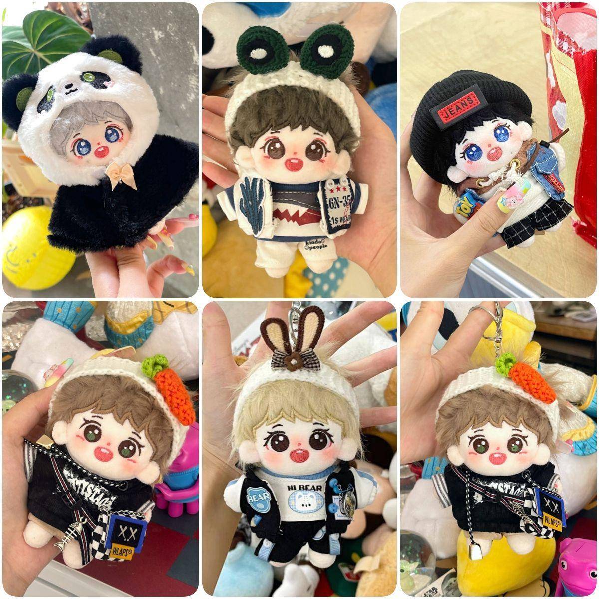 tf三代10cm棉花娃娃张泽禹左航苏新皓朱志鑫张极登陆少年书包挂件