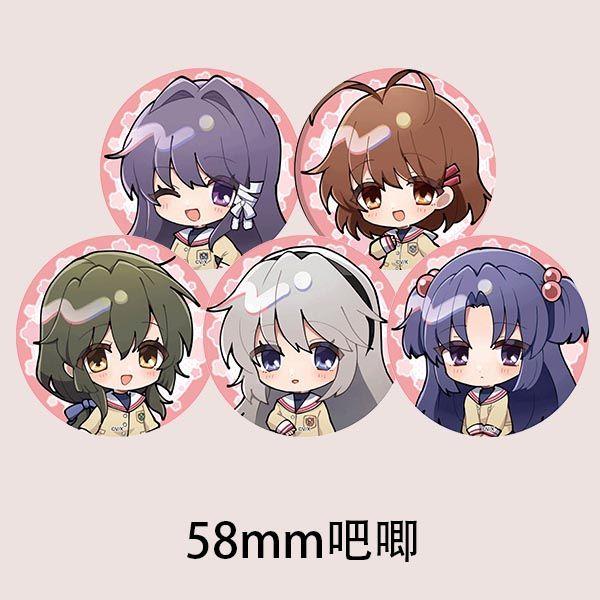 CLANNAD 团子大家族 动漫周边吧唧徽章胸章 款1