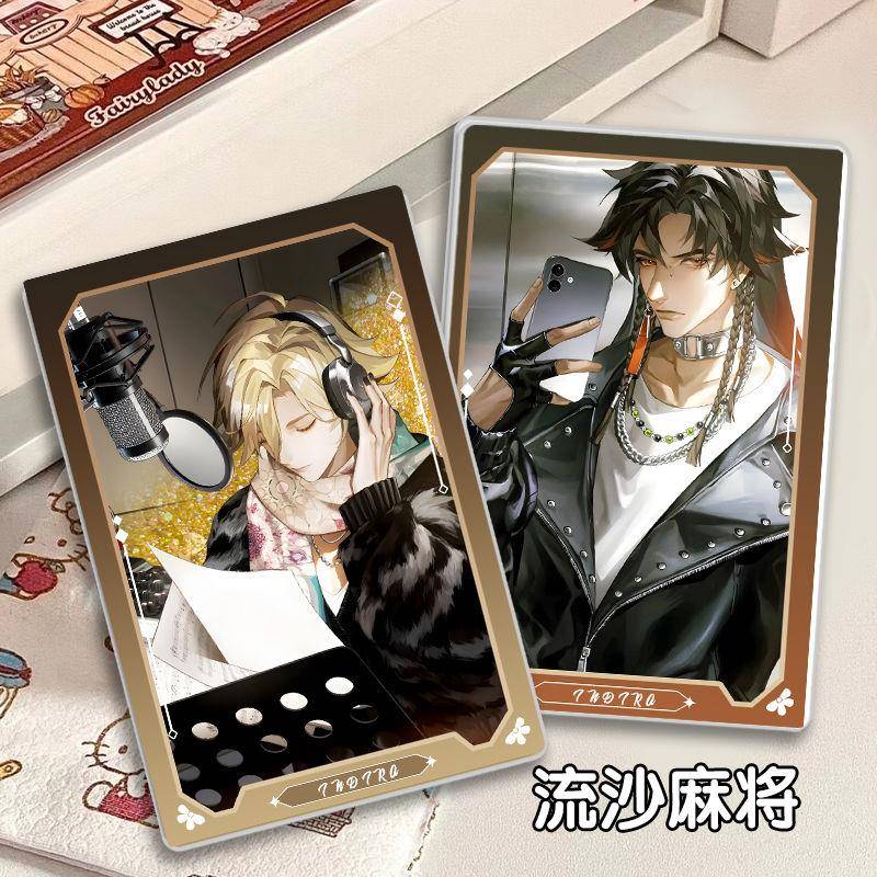 新款决战平安京帝释天阿修罗流沙麻将亚克力镭射立牌高透谷子摆件