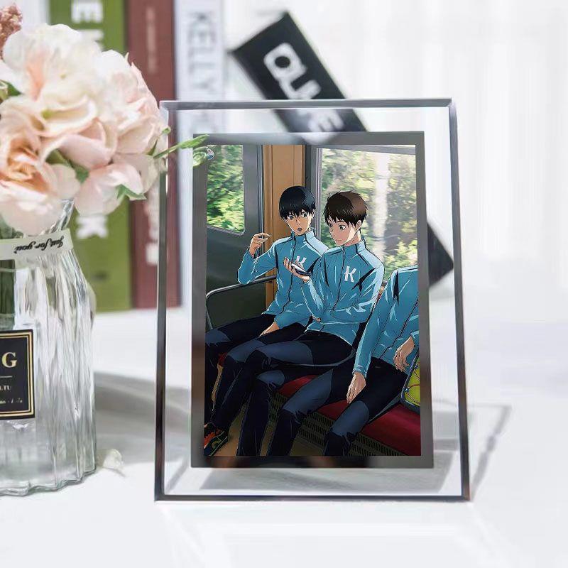 强风吹拂周边藏原走阿走清濑灰二灰二周边儿童水晶相框摆件礼品