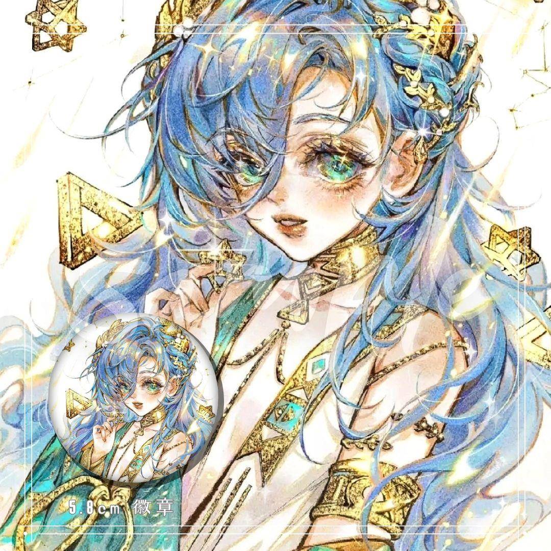 重返未来 饰金之梦 37同人周边定制徽章新款饭制吧唧二次元全套