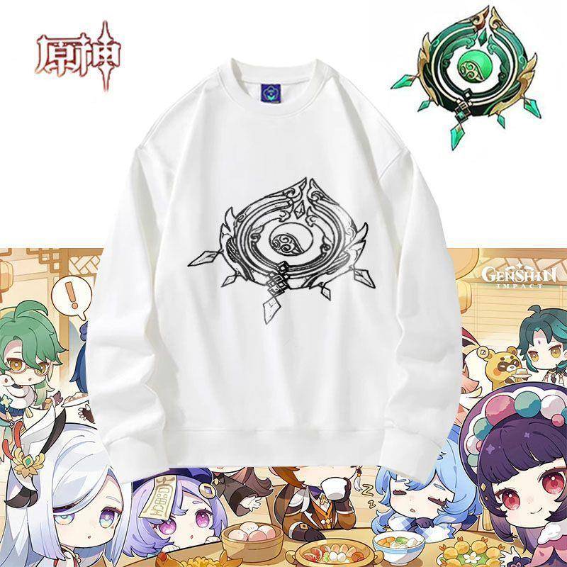 动漫二次元原绅游戏cos周边青春时尚潮流爆款卫衣秋冬季-碧落之珑