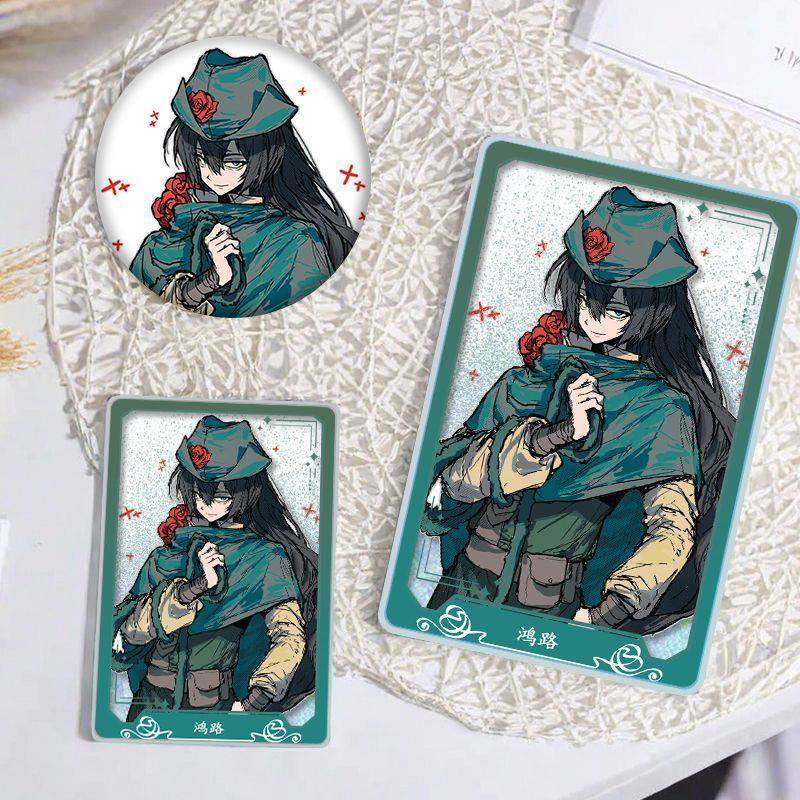 边狱巴士鸿路周边流沙吧唧徽章麻将摆件亚克力生日礼物