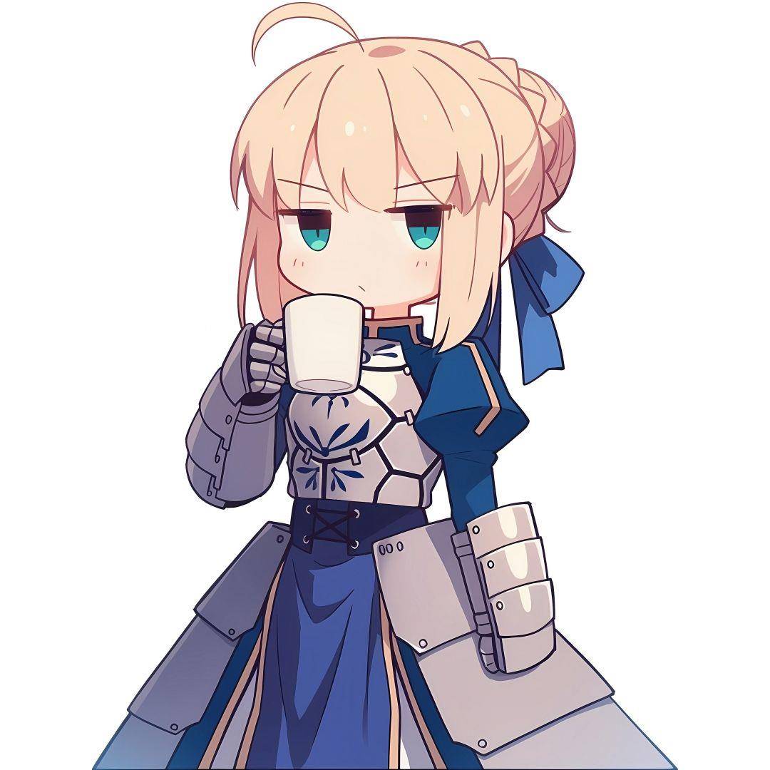 .Fate/Grder Order saber阿尔托莉雅二次元贴纸卧室行李箱装饰自