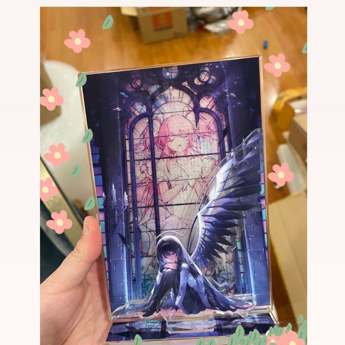 新款同人周边魔法少女小圆高颜值可爱立牌桌面摆件送闺蜜礼物