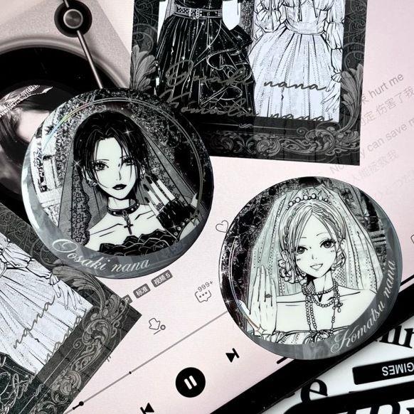 nana 小松奈奈 大崎娜娜 NANA残缺誓言自制同人婚纱吧唧礼物徽章