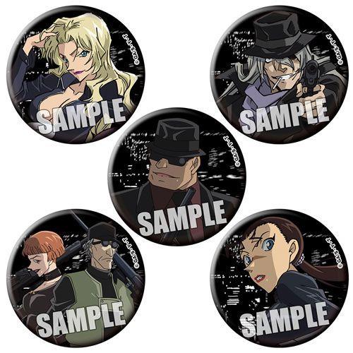 名侦探柯南铁底吧唧琴酒贝尔摩得二次元动漫周边定制徽章胸章16