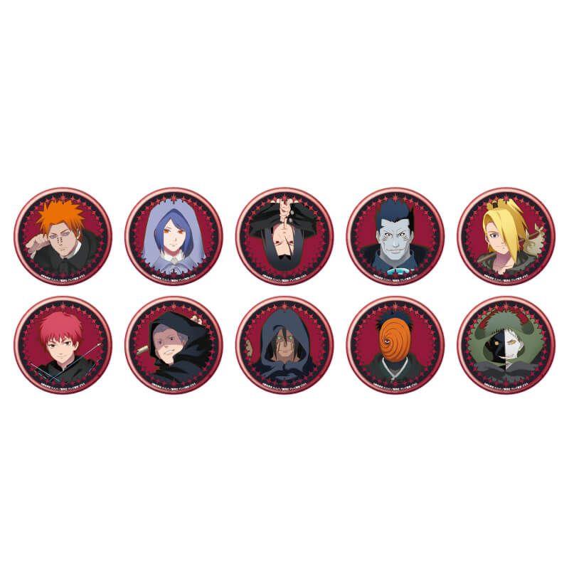 火影忍者疾风传徽章铁底吧唧58mm挂件 卡卡西 春野樱 佐助