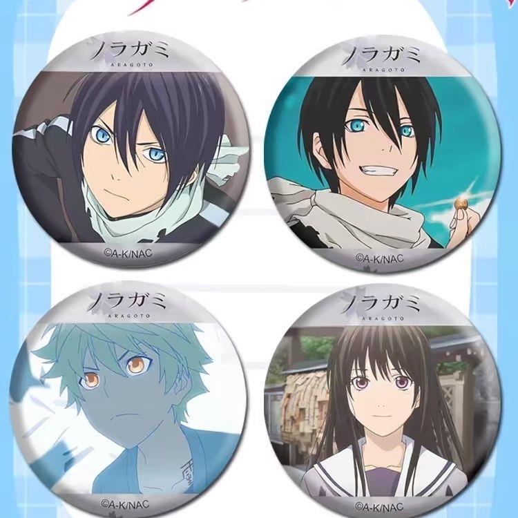 动漫二次元野良神徽章吧唧夜斗周边一岐日雪音沙门挂件胸章胸针