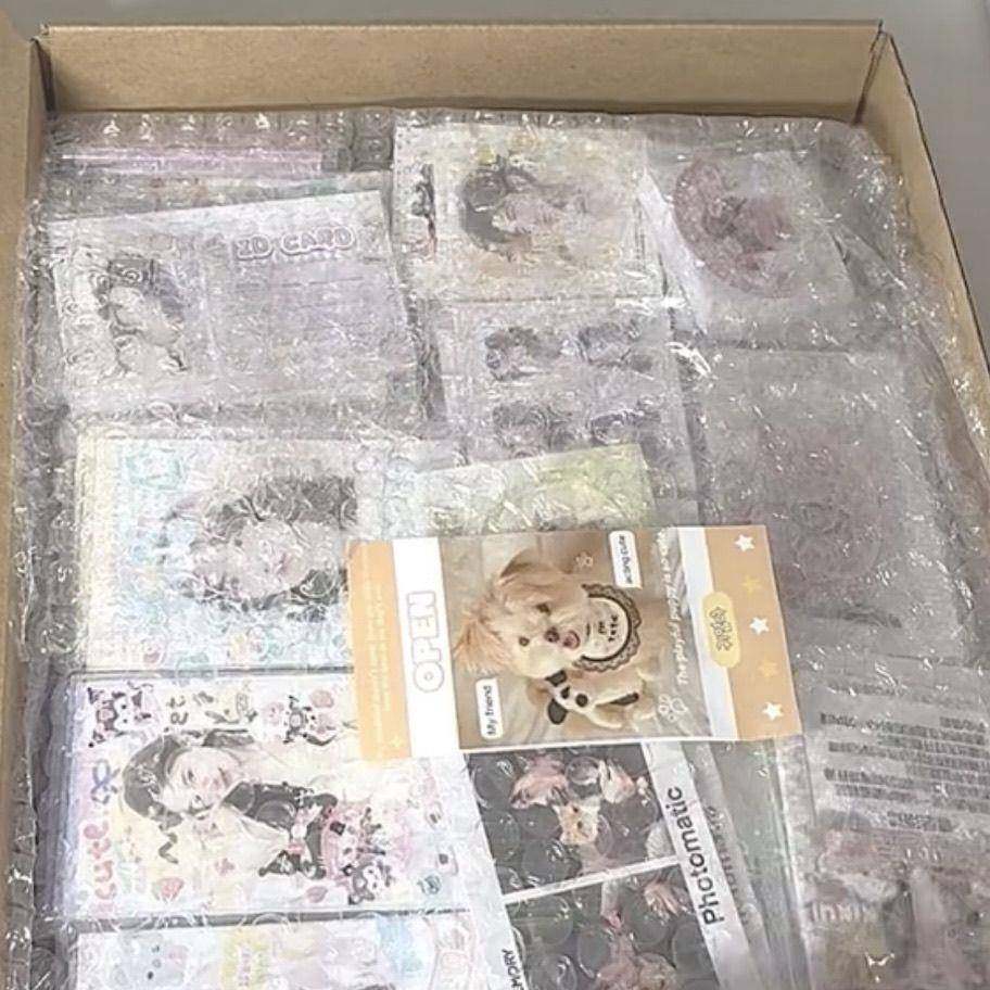 新鞠婧祎饭制随心配数量感超值应援周边小卡专辑概率掉落星光卡DI