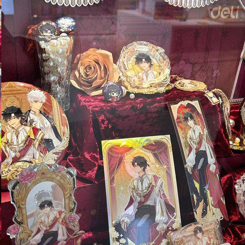 2025时光人新谷程小时陆光乔苓双闪反光礼服周边吧唧立牌礼物