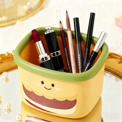 桌面化妆品收纳盒高级感