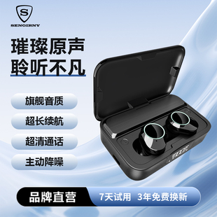 SENGIRNY圣吉尼耳机蓝牙高品质入耳式超长续航重低音运动听书专用