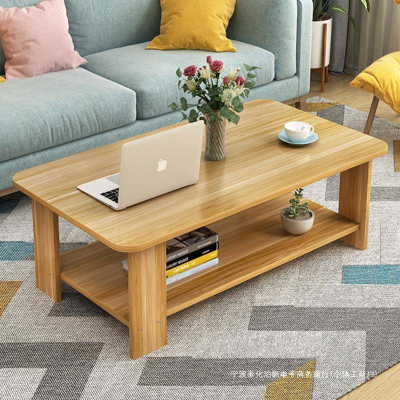 茶几简约现代矮桌小茶几边几组装茶桌家用出租房客厅小户型桌子