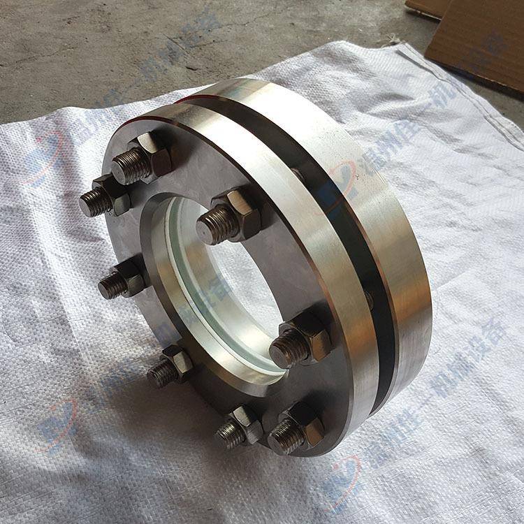 按图纸加工不锈钢法兰对夹视镜DN125-PN16法兰视镜平焊法兰视镜