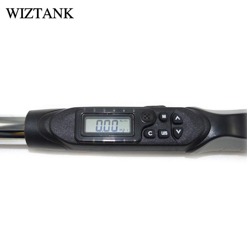 WIZTANK数字扭力扳手静态残余扭矩检测扳手QC电子扭力计QWK2-030B