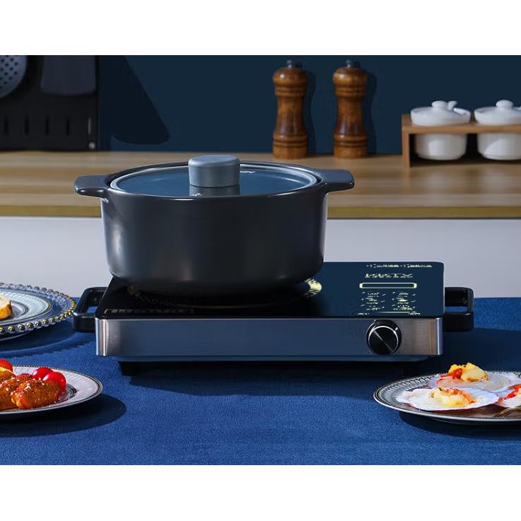 电陶炉电磁炉家用大火力电磁灶2200W智能定时火锅炉电火锅炉