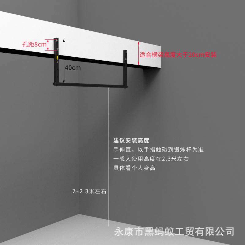 东际 侧梁单杠室内不锈钢 横梁用吊杆 引体向上器