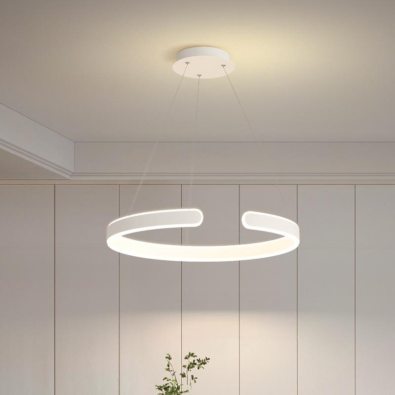 北欧吊灯客厅灯卧室灯书房灯大气轻奢简约实木吧台餐厅灯led灯具