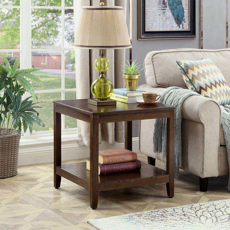 实木小茶几客厅沙发边几角几简约边柜角柜美式小方桌正方形床头桌,基础建材,脚轮/万向轮,淘宝优惠券,粉丝福利购,淘宝优惠卷