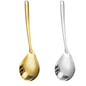 花椒漏勺304不锈钢长柄滤网 厨房捞饺子面条神器沥水油炸漏网捞勺