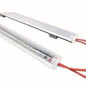 LED灯带超亮220V嵌入式 灯条 酒柜橱柜展柜硬灯条衣柜平面超薄暗装