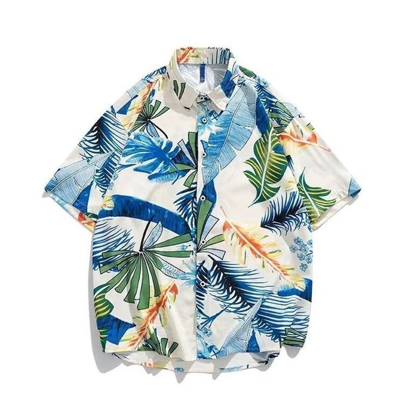 夏季夏威夷衬衫男两件套旅游短袖短裤搭配情侣沙滩服透气套装12IN,男装,休闲运动套装,淘宝优惠券,粉丝福利购,淘宝优惠卷