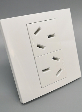 86型墙壁开关插座大功率3孔16A3500V三插空调热水器专用电源组装