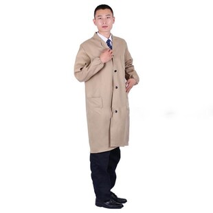 长袖蓝大褂男女搬运工作服兰大挂子劳保服长袍养殖场厂服耐磨包邮