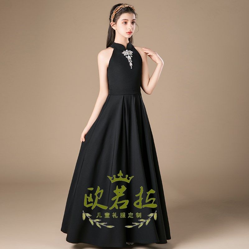 少女大童新中式立领古筝钢琴小提琴演奏管弦合唱团队表演出晚礼服,童装/婴儿装/亲子装,儿童礼服,淘宝优惠券,粉丝福利购,淘宝优惠卷