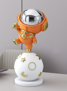 创意太空人宇航员小摆件客厅玄关电视柜酒柜装饰品家居办公室桌面