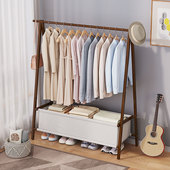 轻奢落地挂衣架卧室阳台衣帽架可移动新款 多功能家用衣架晾衣架子