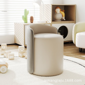 网红梳妆台凳子家用卧室女生学习化妆椅子久坐舒适轻奢高级转椅