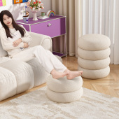 家用小凳子门口入户换鞋 凳客厅茶几矮凳沙发凳卧室梳妆凳创意坐墩