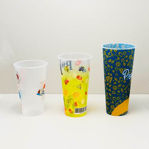 饮果汁料奶茶生椰拿铁瓶 一次性PP盖冰粉90/600注冷带饮多规格塑