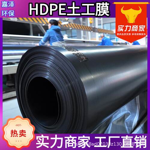 土工膜垃圾填埋场沼气河人殖工湖道鱼塘养防渗水土ZSF池工膜甘肃