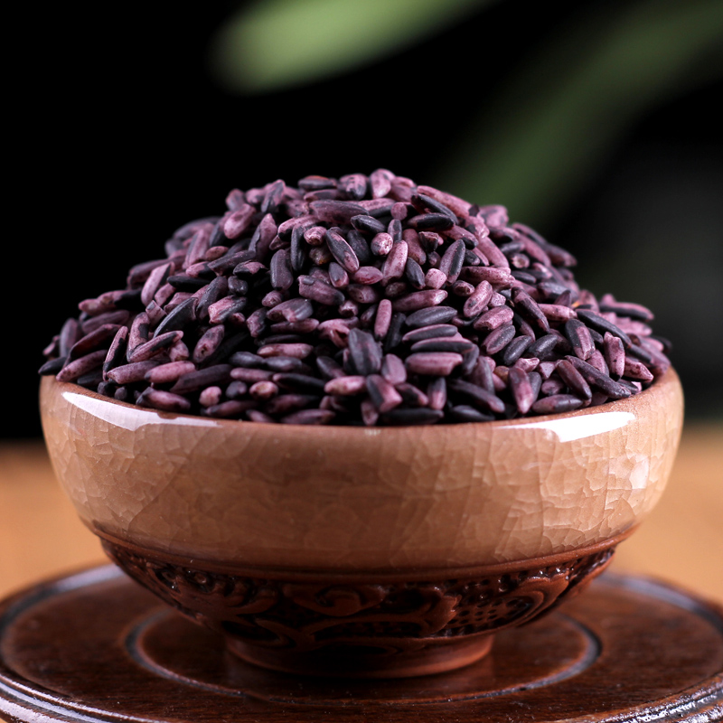 2025年新云南墨江老品种紫糯米农家紫米自种饭团杂粮包粽子可用