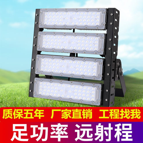 LED模组隧道灯50W100W投光灯户外防水球场广场高杆泛光灯工业照明