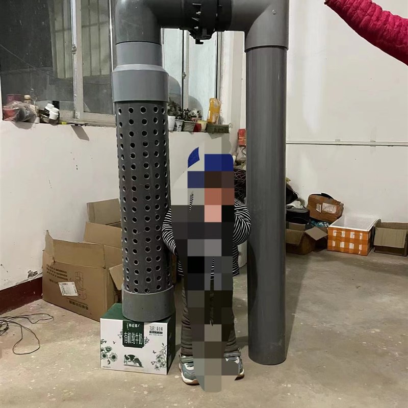 锦鲤鱼池沉淀仓发散管,h管,沉淀杂质,增加沉淀效果过滤99%鱼便