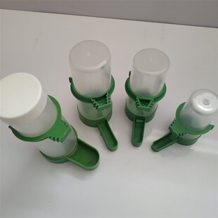 鸟用饮水器自动喂食器八哥鹦鹉防撒鸟食盒喂水喝水器鸟笼配件用品