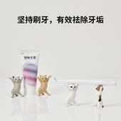 小佩牙膏牙刷狗狗牙膏猫咪刷牙除口臭宠物牙膏宠物洁牙用品可食用