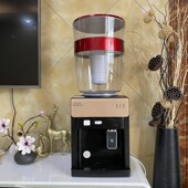 台式 无门饮水机制冷制热冰温热配过滤桶家用净水桶过滤自来水一套