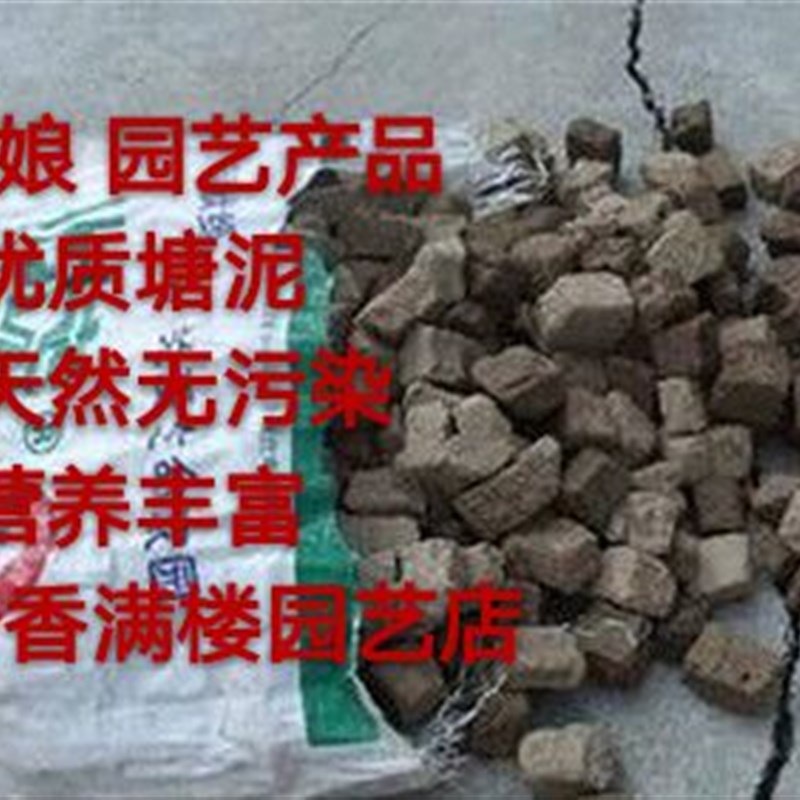 优质大包塘泥 河泥 荷塘泥土 淤泥 碗莲睡莲等水生植物营养土省内